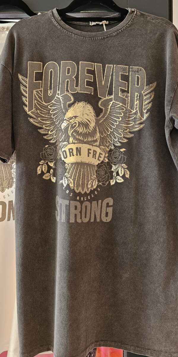 Shirt/jurk forever born free